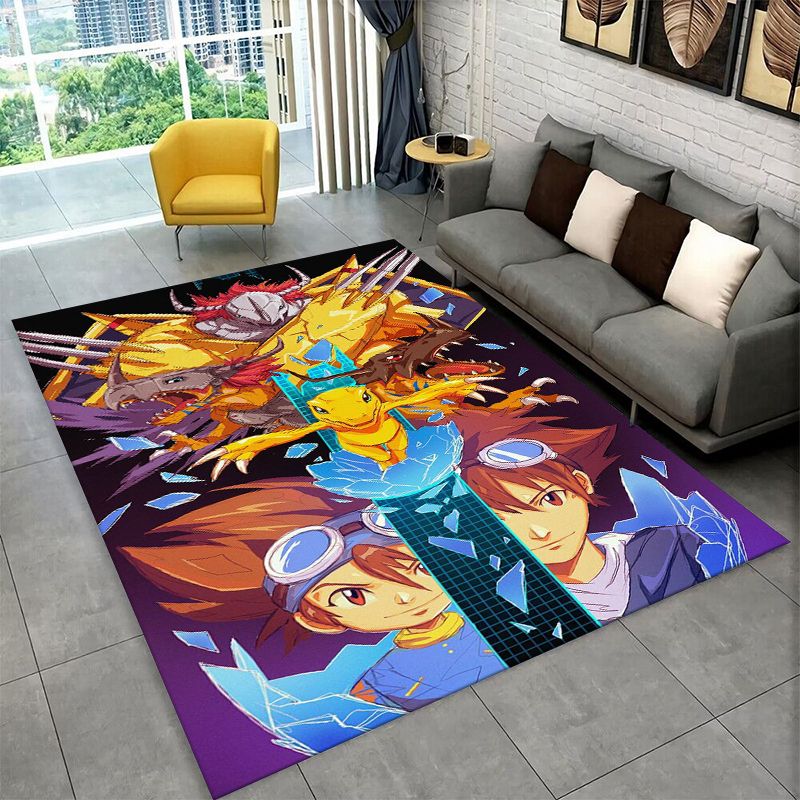 Outdoor Adventure For Kids - Tapis de dessin animé Digimon Adventure