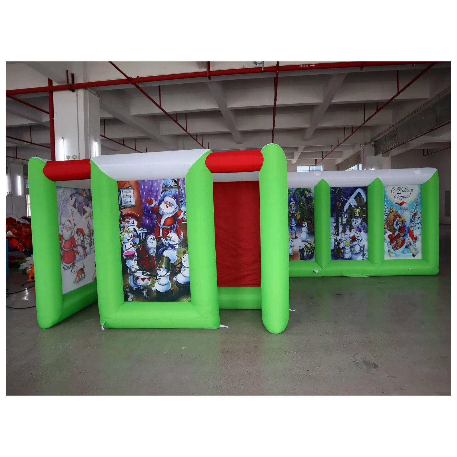 Outdoor Adventure Kids Party - Grand labyrinthe gonflable ouvert 6x6m 20x20ft