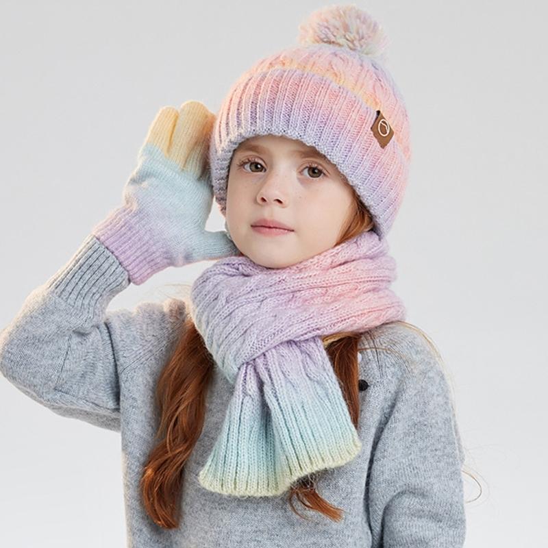 Outdoor Adventure For Toddlers - Ensemble chapeaux, écharpe gants pour tout-petits,