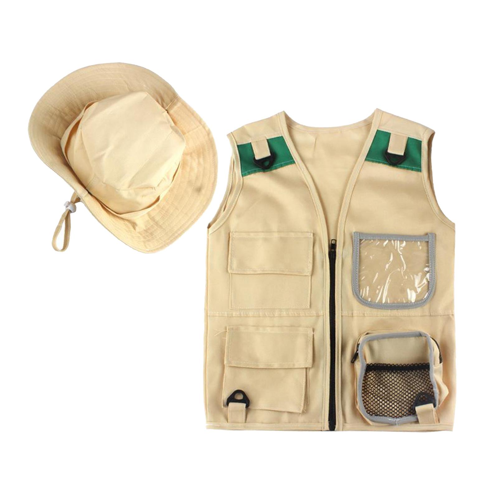 Outdoor Adventure Boys - Kit Safari pour enfants, ensemble gilet