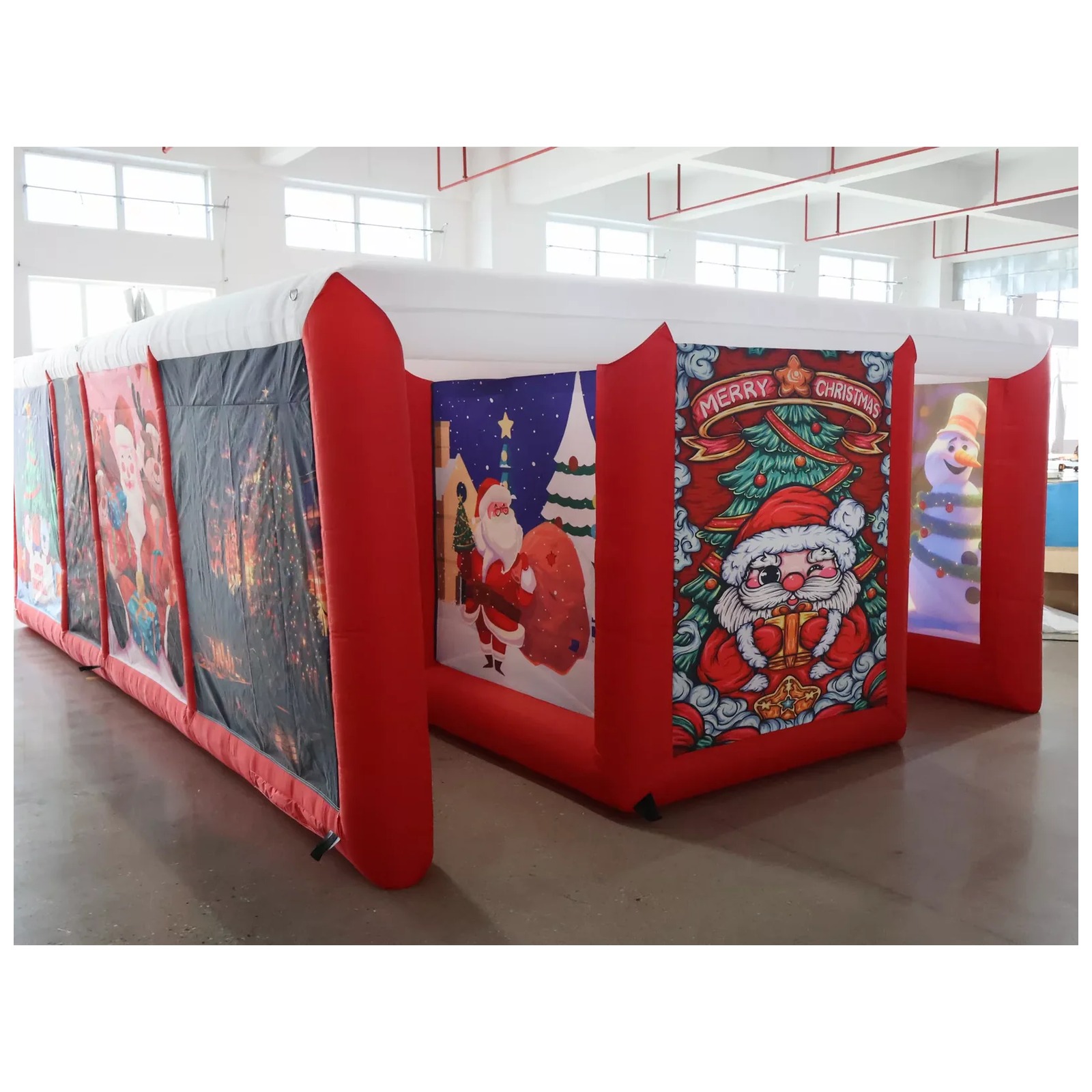 Outdoor Adventure Kids Party - Labyrinthe gonflable rouge d'extérieur 4x6m (13x20ft)