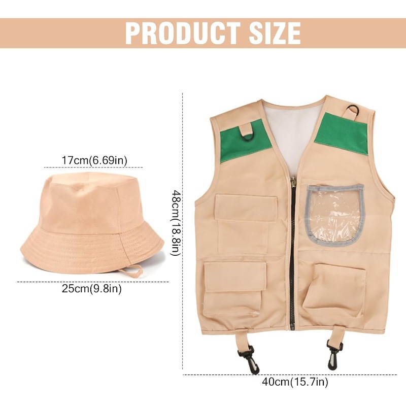 Costume de Safari avec gilet c - Outdoor Adventure Boys avis et prix