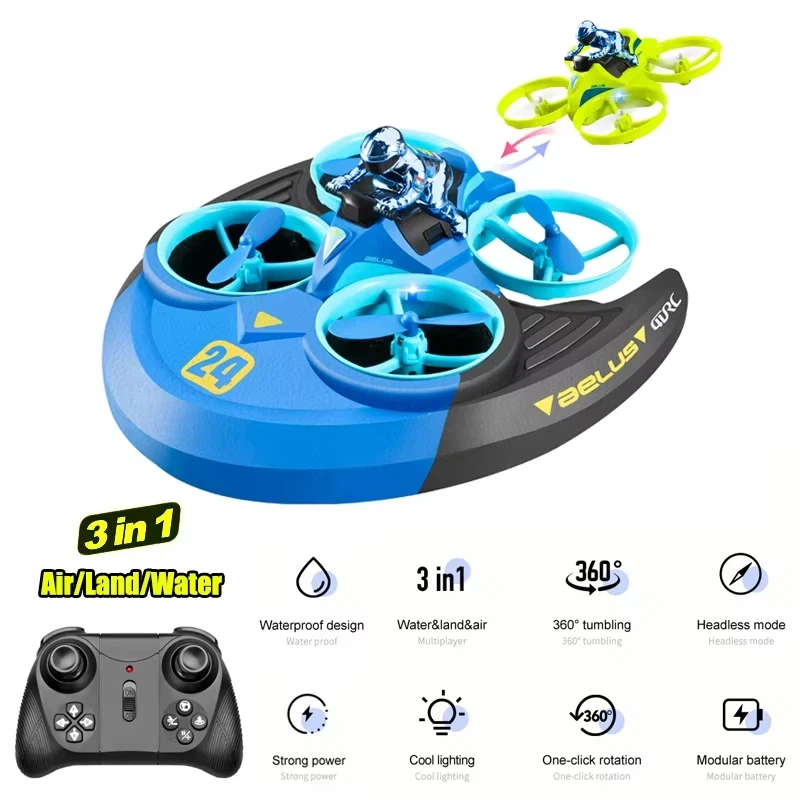 3-en-1 Land Air Sea RC avion h - Outdoor Adventure Boys avis et prix