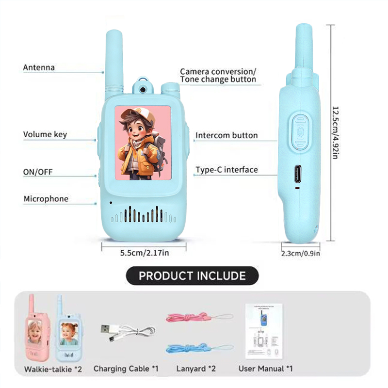 2 talkies-walkies vidéo pour e - Outdoor Adventure For Kids avis et prix