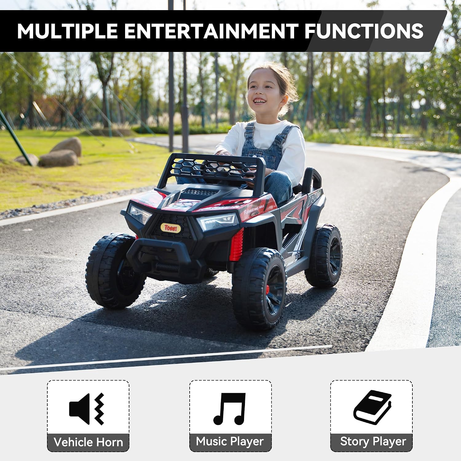 Voiture électrique pour enfant - Outdoor Adventure For Toddlers avis et prix
