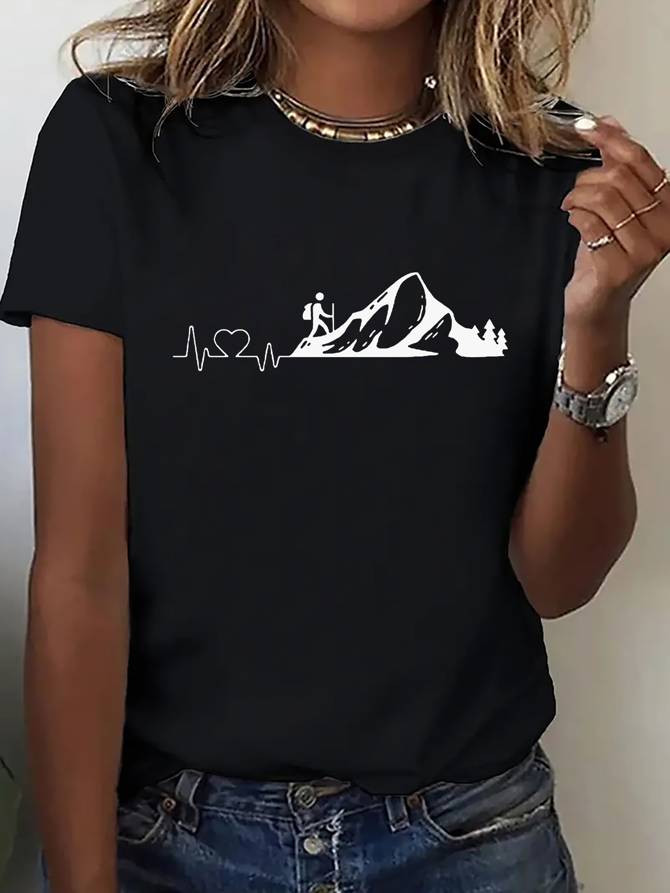 T-shirt pour femmes à manches  - Outdoor Adventure Films avis et prix