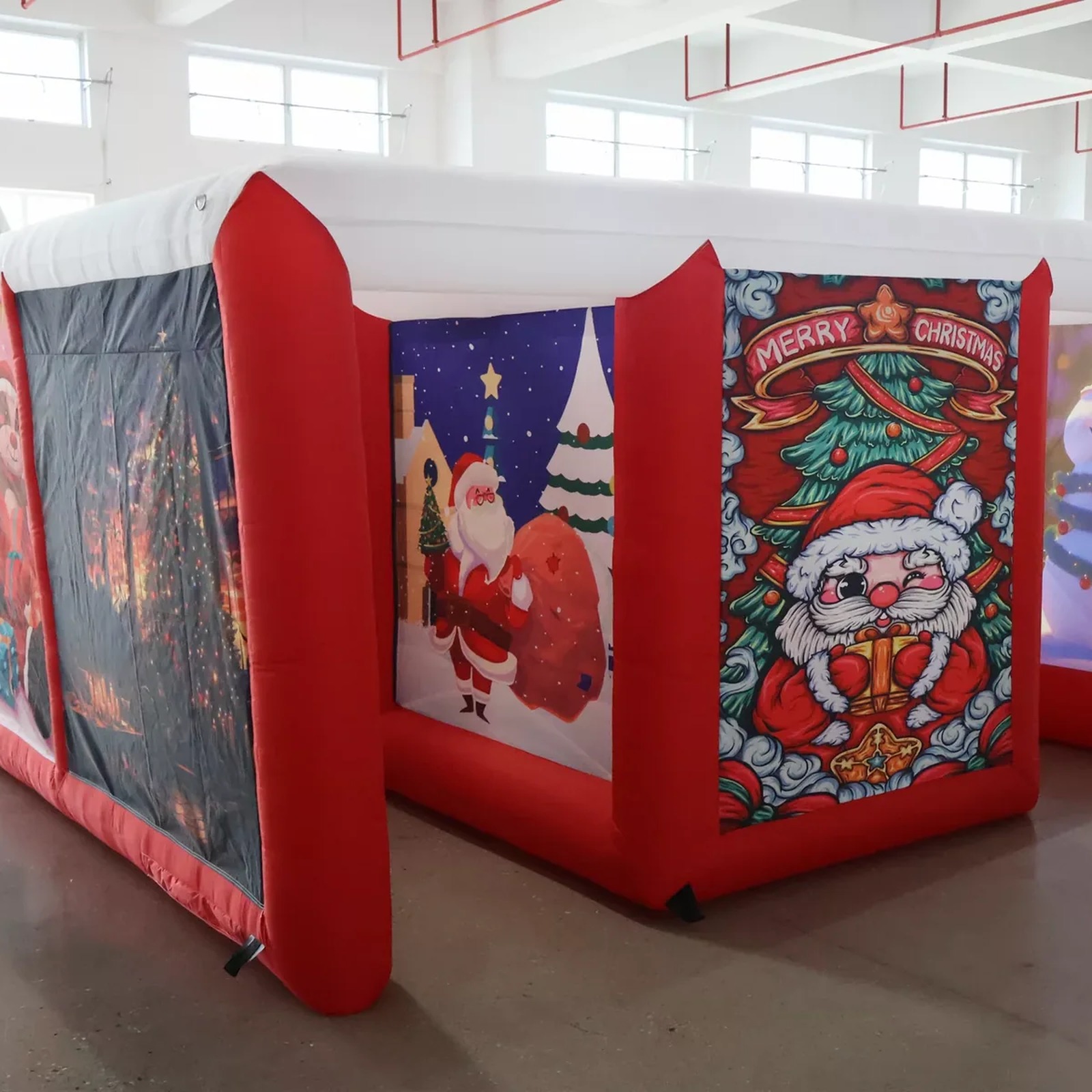 Labyrinthe gonflable rouge d'e - Outdoor Adventure Kids Party avis et prix